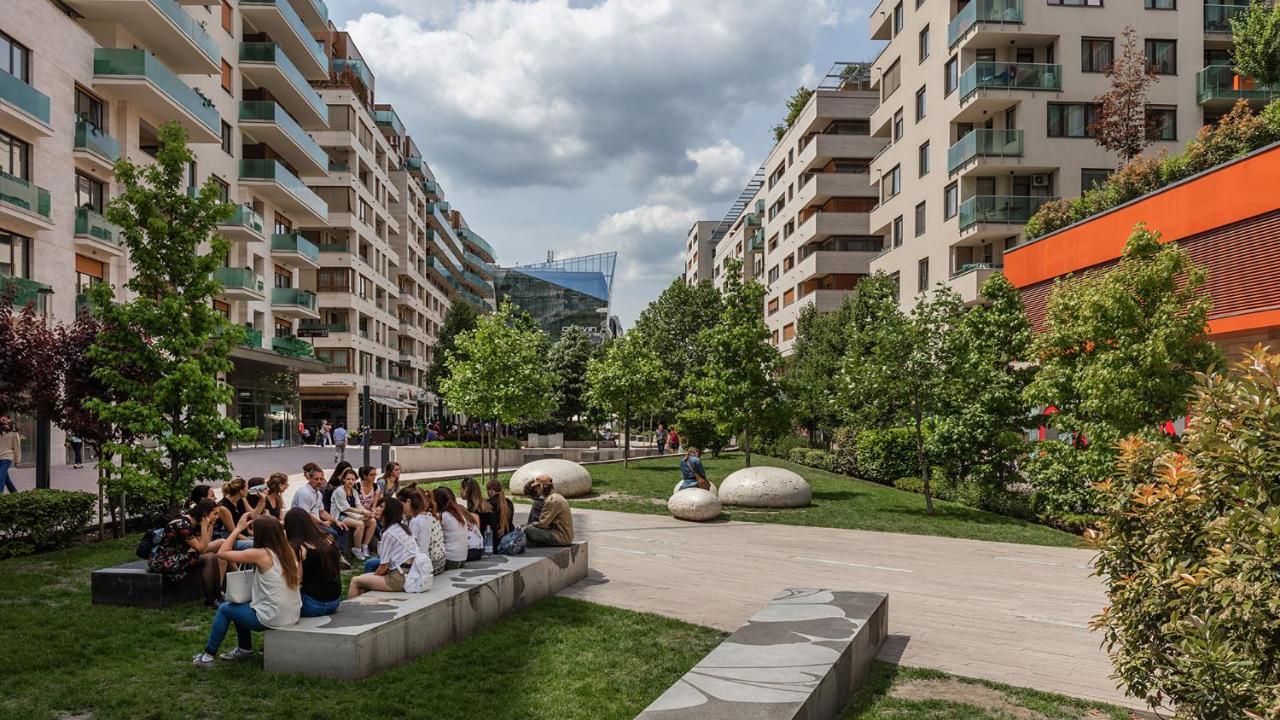 Feel Home Deluxe Corvin # Free Parking # Ac # Elevator Budapest Bagian luar foto